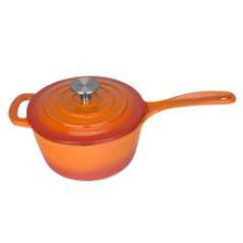 2.5 Quart Enameled Cast Iron Sauce Pot